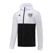 Sao Paulo FC Hoodie Jacket 2023/24 White&Black - goaljerseys