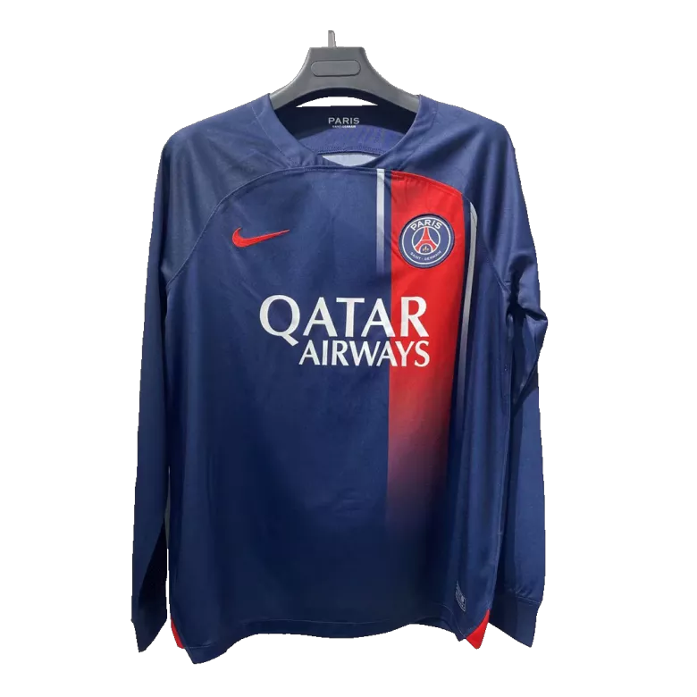PSG Long Sleeve Home Jersey 2023/24 - gojersey