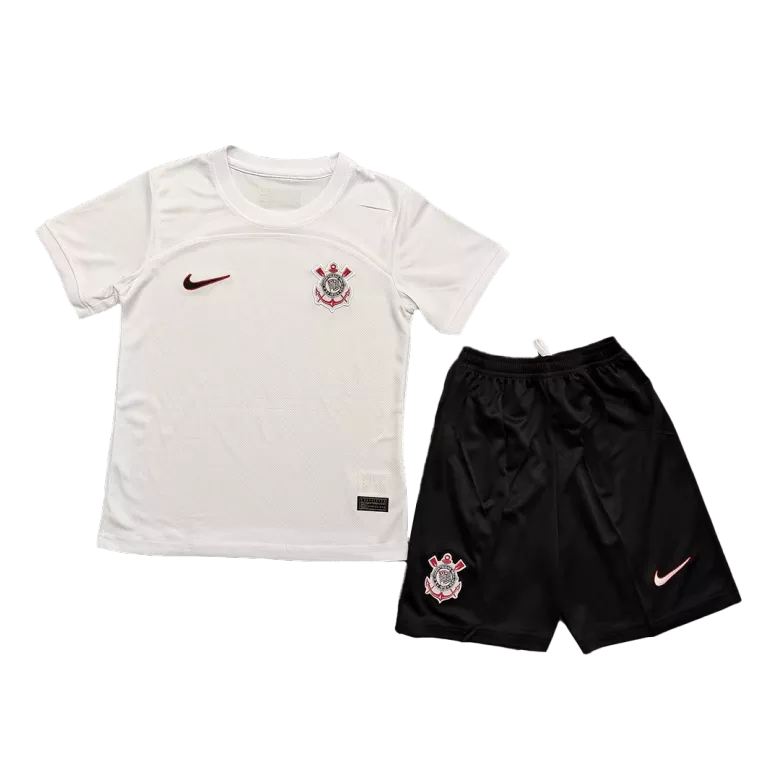 Corinthians Home Jersey Kit 2023/24 Kids(Jersey+Shorts) - gojersey