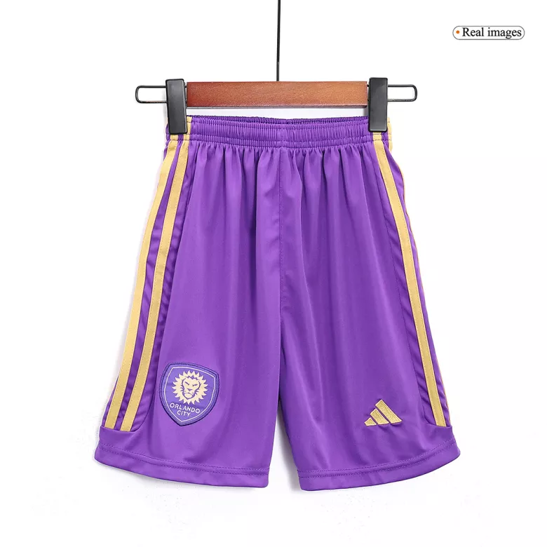 Orlando City Home Jersey Kit 2023 Kids(Jersey+Shorts) - gojersey