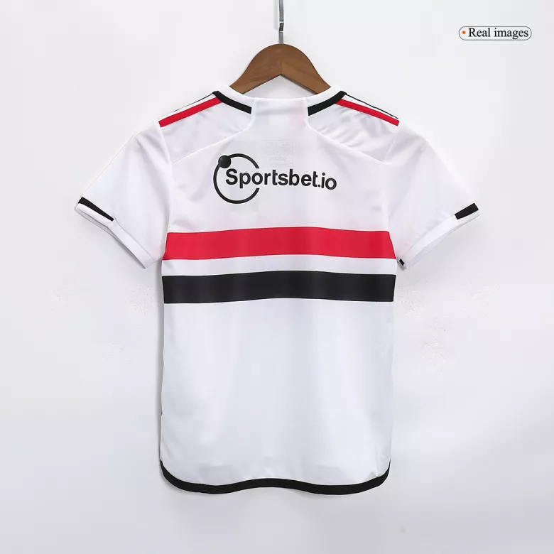 Sao Paulo FC Home Jersey Kit 2023/24 Kids(Jersey+Shorts) - gojersey