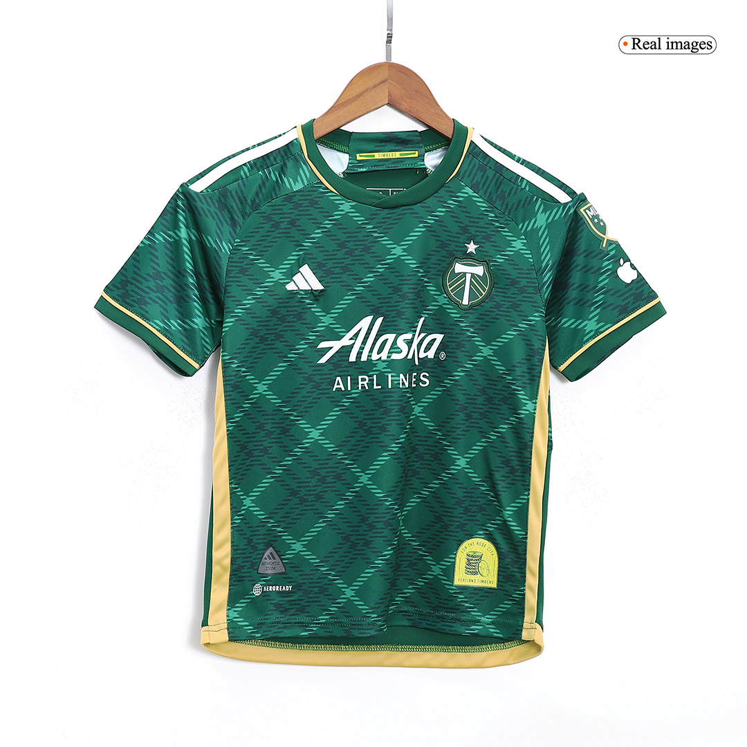 Adidas Portland Timbers 2011 Authentic Player Version Home Jersey