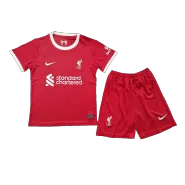 Liverpool Home Jersey Kit 2023/24 Kids(Jersey+Shorts) - goaljerseys
