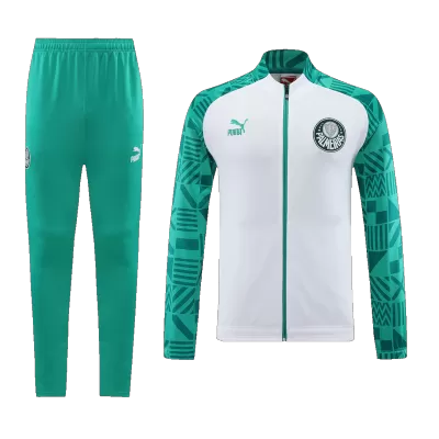 SE Palmeiras Training Kit 2023/24 - White&Green (Jacket+Pants) - gojersey