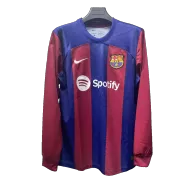 Barcelona Long Sleeve Home Jersey 2023/24 - goaljerseys