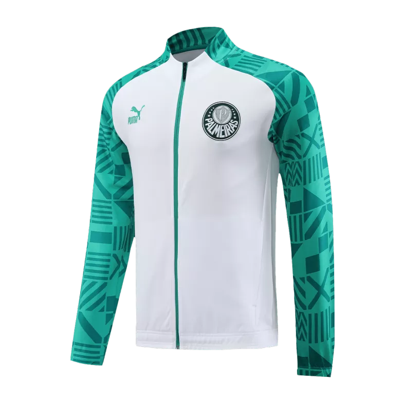 SE Palmeiras Training Kit 2023/24 - White&Green (Jacket+Pants) - gojersey