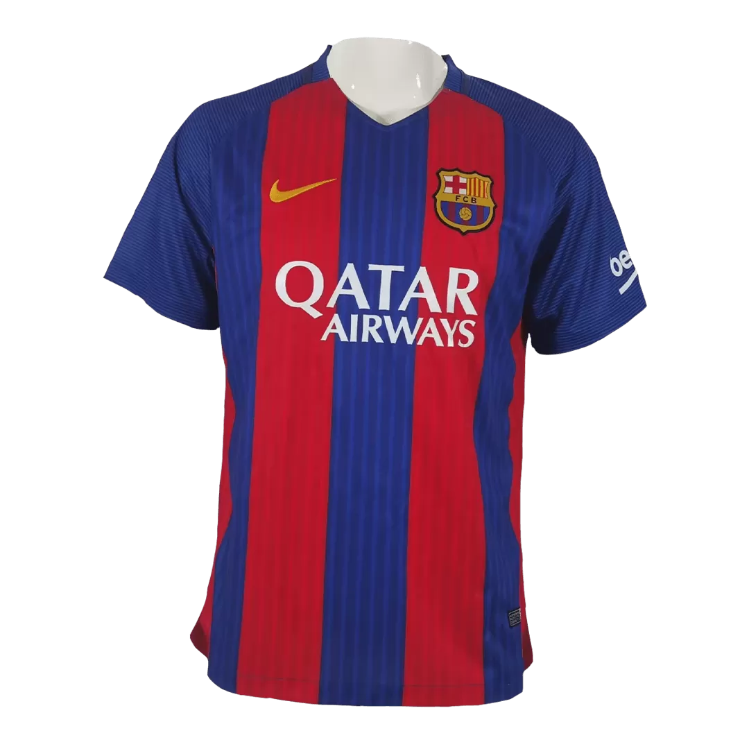 Barcelona Home Jersey Retro 2016/17