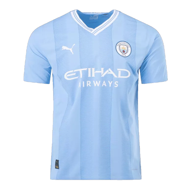 Manchester City DE BRUYNE #17 Home Jersey Authentic 2023/24 - gojersey