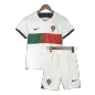 Portugal Away Jersey Kit 2022/23 Kids(Jersey+Shorts) - goaljerseys