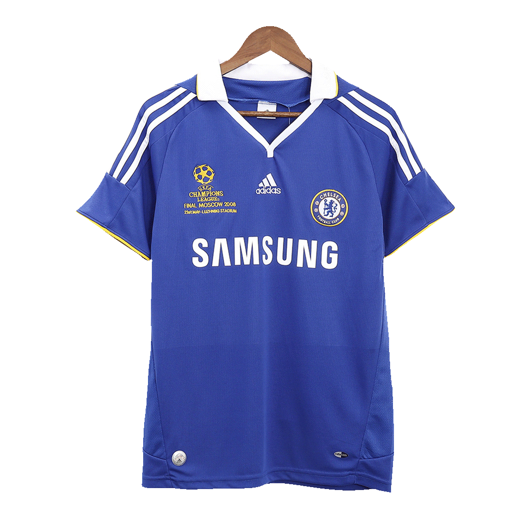 ADIDAS CHELSEA CHAMPIONS FINAL 2008 DROGBA M ORIGINAL JERSEY SHIRT