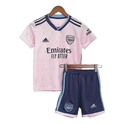 Arsenal Third Away Jersey Kit 2022/23 Kids(Jersey+Shorts) - gogoalshop