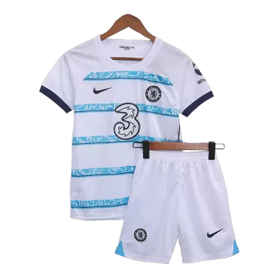 Chelsea Away Jersey Kit 2022/23 Kids(Jersey+Shorts) - gojersey