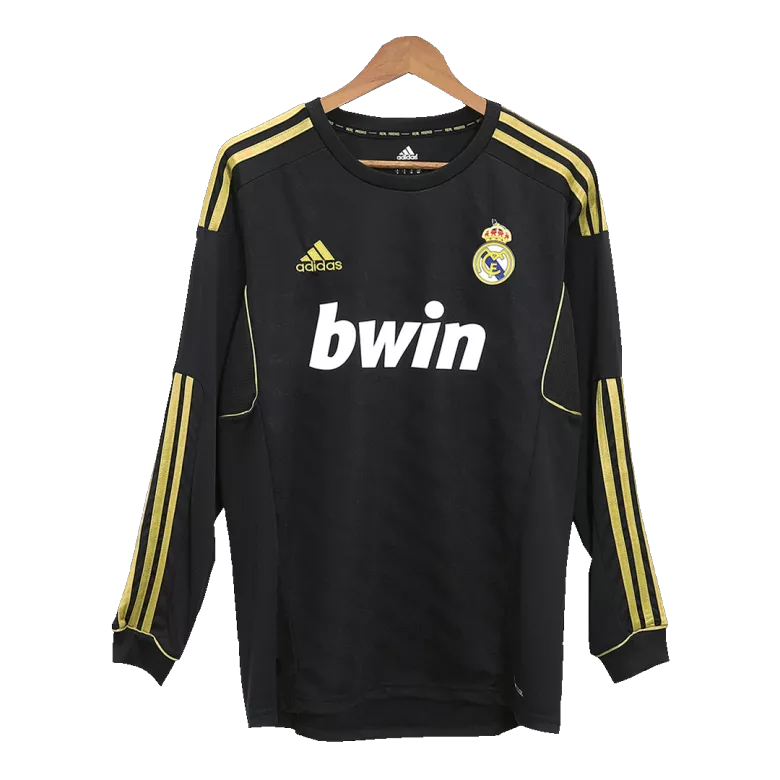 Real Madrid Away Jersey Retro 2011/12 - Long Sleeve - gojersey