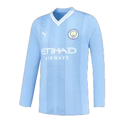 Manchester City 21/22 Authentic Home Jersey SideJersey