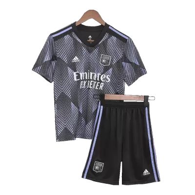 Olympique Lyonnais Third Away Jersey Kit 2022/23 Kids(Jersey+Shorts) - gojersey