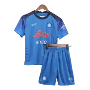Napoli Home Jersey Kit 2022/23 Kids(Jersey+Shorts) - goaljerseys