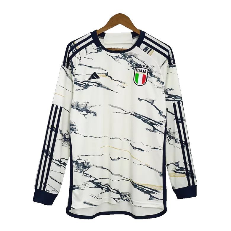 Italy Long Sleeve Away Jersey 2023/24 - gojersey