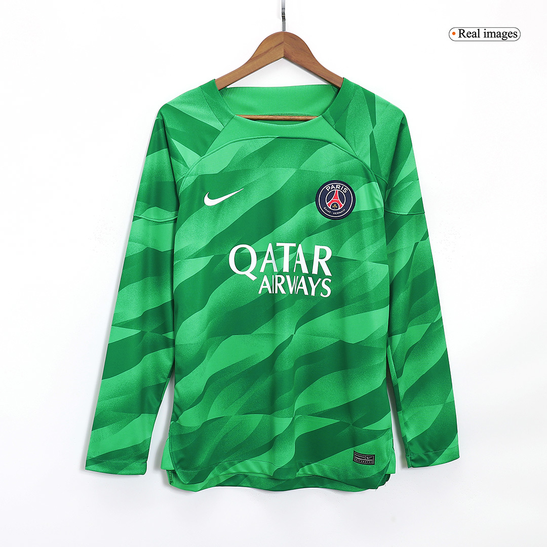 2023/24 PSG Home Blue Player Version Long Sleeve Jersey