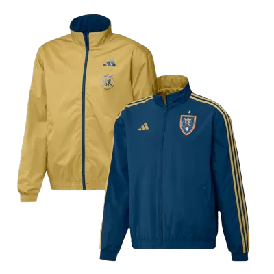 Real Salt Lake On-Field Anthem Full-Zip Reversible Jacket 2023 - gojersey