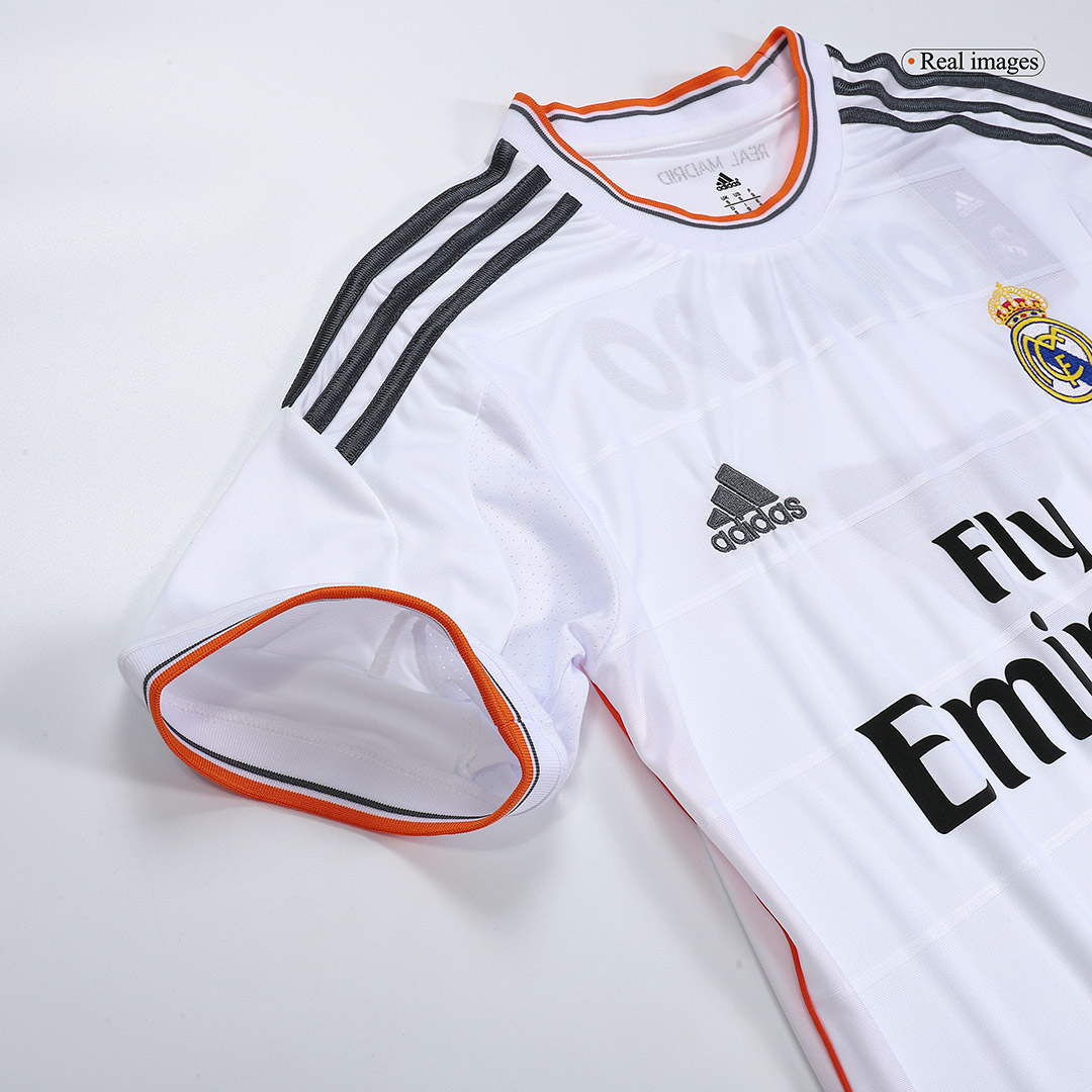 Retro 13/14 Real Madrid Third Orange Jersey Worn By Ronaldo