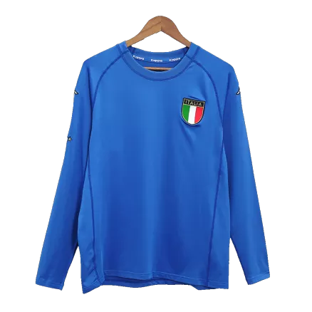Italy Home Jersey Retro 2000 - Long Sleeve - gojerseys