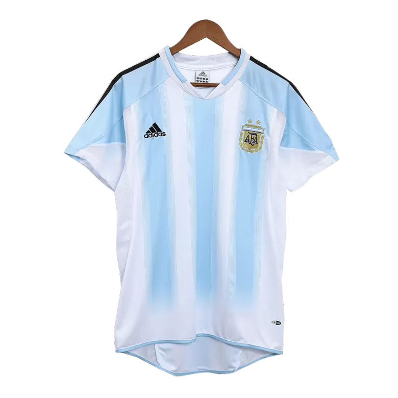 Argentina Home Jersey Retro 2004/05 - gojersey