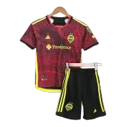 Seattle Sounders Away Jersey Kit 2023 Kids(Jersey+Shorts) - goaljerseys