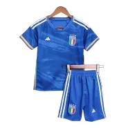 Italy Home Jersey Kit 2023/24 Kids(Jersey+Shorts) - goaljerseys
