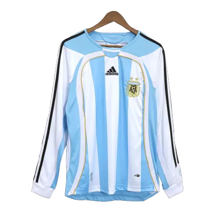 Argentina Home Jersey Retro 2006 - Long Sleeve - gojerseys