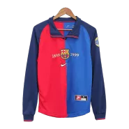 Barcelona Home Jersey Retro 1999/00 - Long Sleeve - goaljerseys