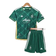 Portland Timbers Home Jersey Kit 2023 Kids(Jersey+Shorts) - goaljerseys