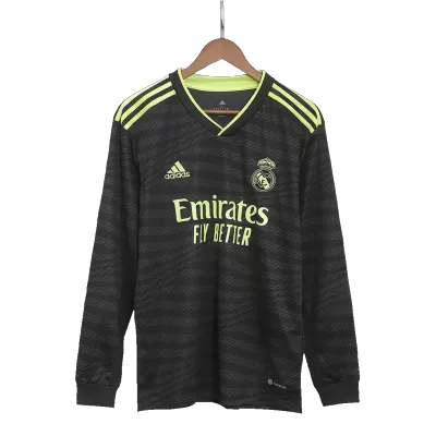 Real Madrid Third Away Jersey 2022/23 - Long Sleeve - gojersey