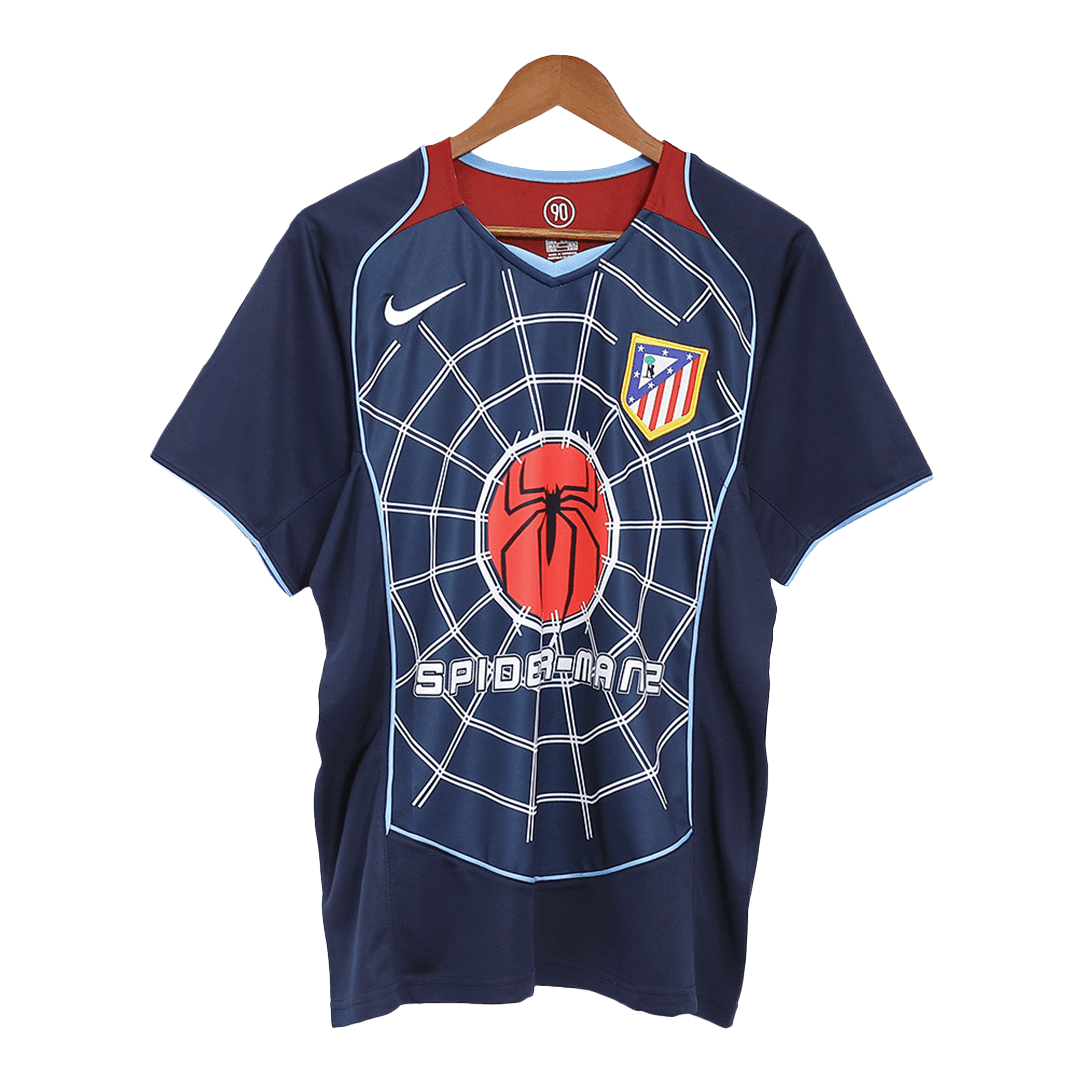 Atletico Madrid 2004-05 Home 'Spiderman' Shirt – Premier Retros