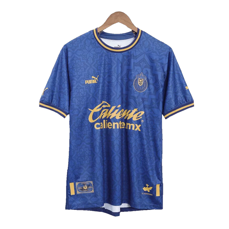 Chivas Centennial Jersey Authentic 2022/23 Blue - gojersey