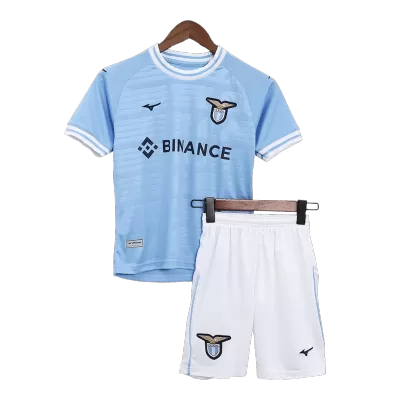 Lazio Home Jersey Kit 2022/23 Kids(Jersey+Shorts) - gojersey