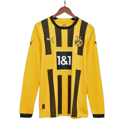 Borussia Dortmund Home Jersey 2022/23 - Long Sleeve - gojerseys