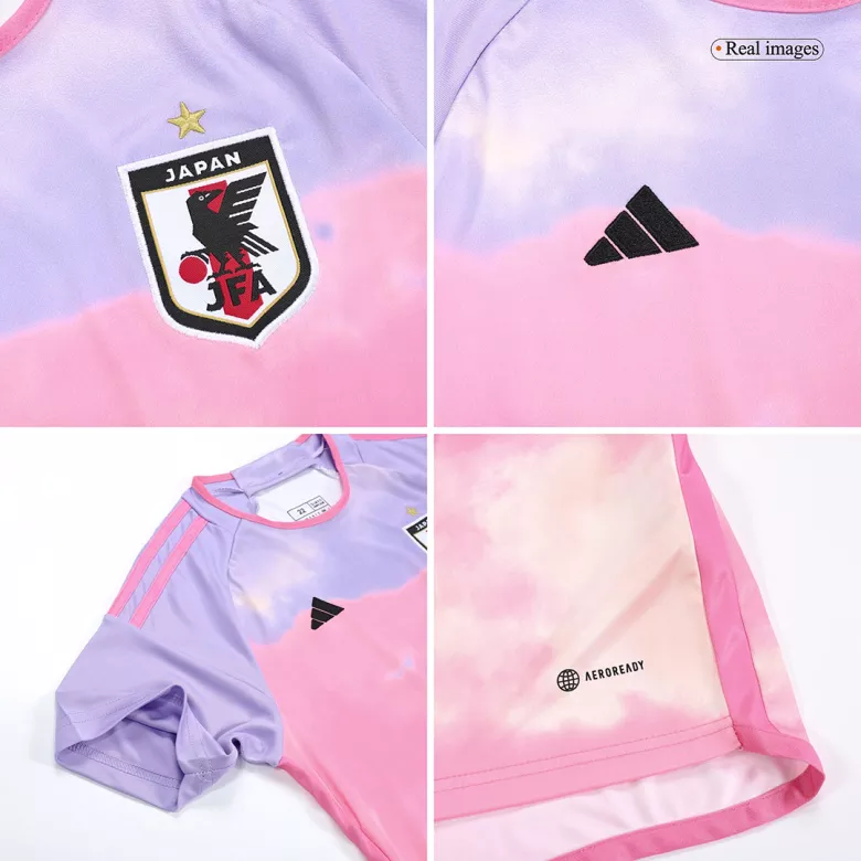 Japan Away Jersey Kit 2023 Women's World Cup Kids(Jersey+Shorts) - gojersey