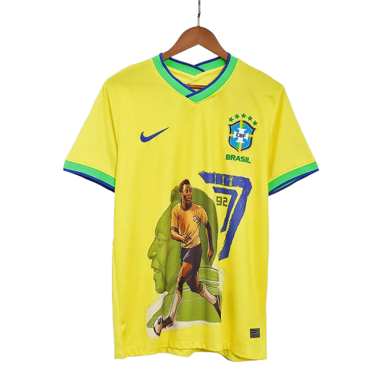 Brazil PELÉ Home Jersey 2022 - gojersey