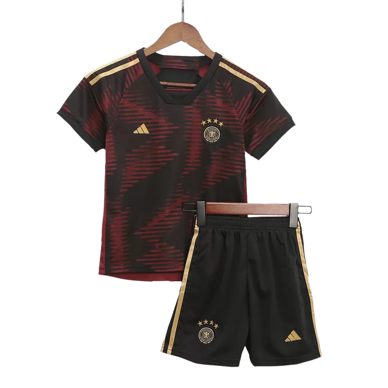 Germany Away Jersey Kit 2022 Kids(Jersey+Shorts) - gojersey
