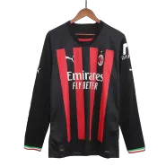 AC Milan Home Jersey 2022/23 - Long Sleeve - goaljerseys