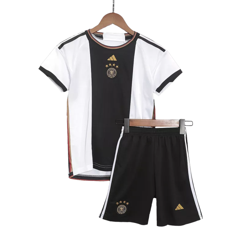 Germany Home Jersey Kit 2022 Kids(Jersey+Shorts) - gojersey