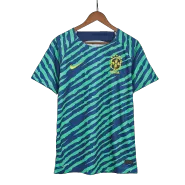Brazil Pre-Match Training Jersey 2022 - Blue - goaljerseys