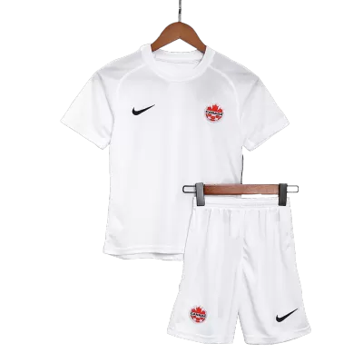 Canada Away Jersey Kit 2022 Kids(Jersey+Shorts) - gojersey