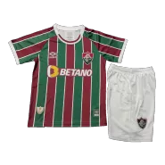 Fluminense FC Away Jersey Kit 2023/24 Kids(Jersey+Shorts) - goaljerseys