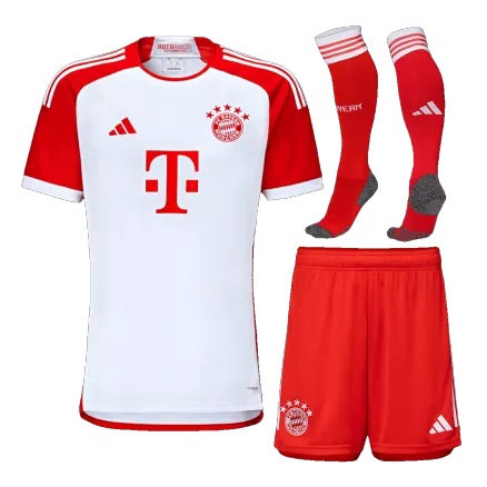 Bayern Munich Home Jersey Kit 2023/24 Kids(Jersey+Shorts+Socks) - gojerseys