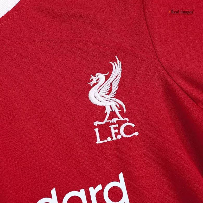 Liverpool Home Jersey Kit 2023/24 Kids(Jersey+Shorts) Discount - gojersey