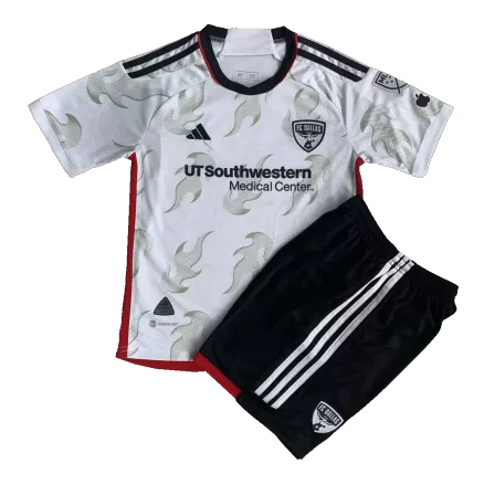FC Dallas Away Jersey Kit 2023 Kids(Jersey+Shorts) - gojerseys