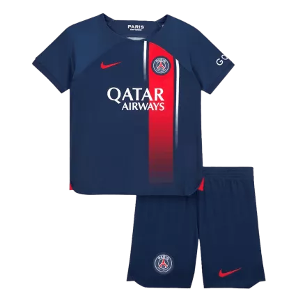PSG Home Jersey Kit 2023/24 Kids(Jersey+Shorts) - gojerseys