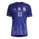 Women's Argentina MESSI #10 Away Jersey 2022 - gojerseys