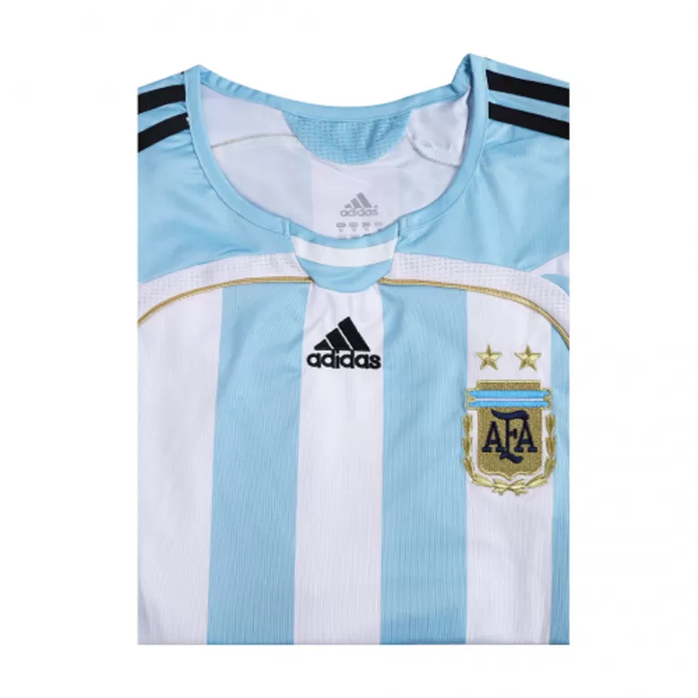 Argentina MESSI #19 Home Jersey Retro 2006 - gojersey